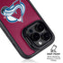 NHL Colorado Avalanche Solid Background iPhone 15 Pro Kickstand Case